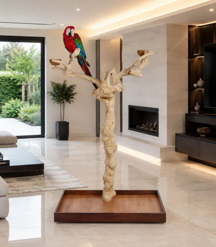 Large java wood - java, stand