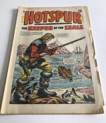 Hotspur comic january 3rd - hotspur,