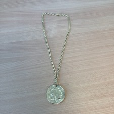 Buffalo Indian Head Coin Jewelry Pendant Charm Very Good Condition