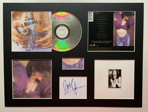 Madonna signed autographed - -,