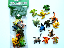 12 Mini plastic FROGS