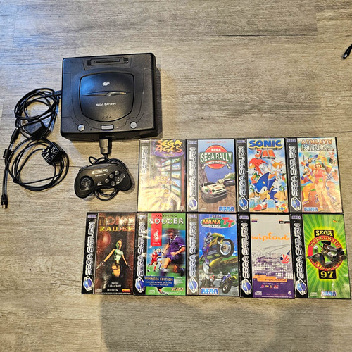 Sega saturn console bundle - saturn, 9