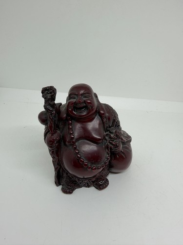 Laughing buddha red - laughing,