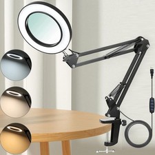 10X Magnifying Glass Lamp LED