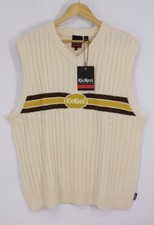 KICKERS MENS KNIT VEST STRIPED