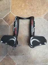 Deda Elementi Carbon Blast Clip-On Tri Bar 31.8mm with TT Handlebars