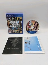 SONY PLAYSTATION 4 GRAND THEFT AUTO V GTA 5 GAME COMPLETE - MAP - PS4 - VGC