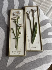 vintage 3D wall plaques part