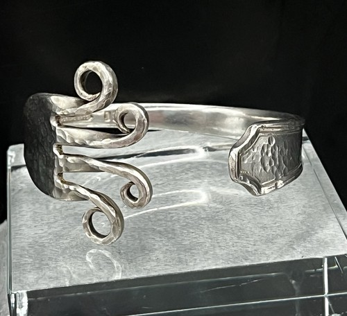Vtg hand crafted silver plate - crafted,