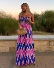 ZARA Purple Pink Strapless