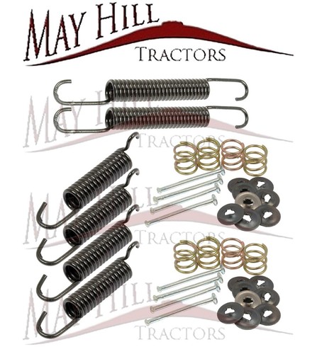 Complete brake shoe spring kit - complete,