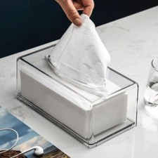Acrylic Clear Tissue Box Cover