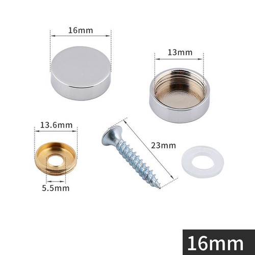 Dome flat screw cover caps - dome/flat,