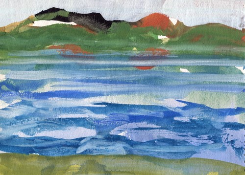 Across the inlet elizabetha - the,