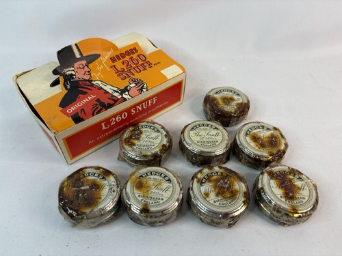 Vintage hedges snuff box - snuff,