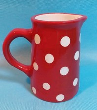 Laura Ashley Jug. Laura Ashly Polka Dot Jug Red & White Jug Excellent Condition