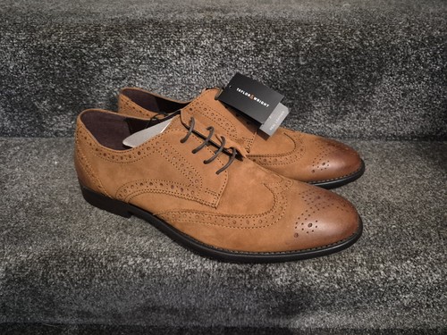 Men leather brogue oxford - men's,