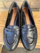 Clarks Black Leather Flat