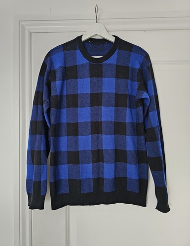 Woman plaid blue black - blue,,