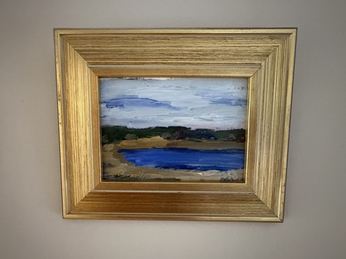 Vintage modernism oil - vintage, by