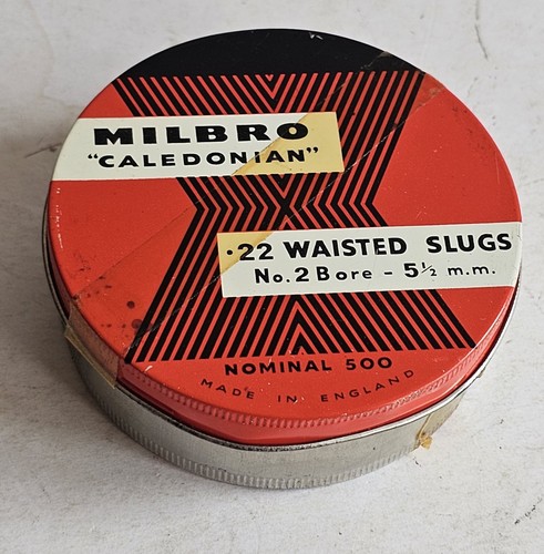 Vintage full tin of milbro - full,