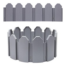 Grey plastic wooden effect - plastic,