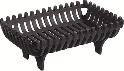 Cast iron open fire log - cast,