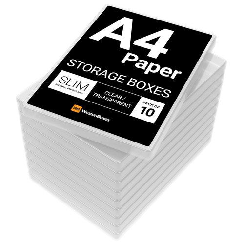 Slim plastic presentation - a4,
