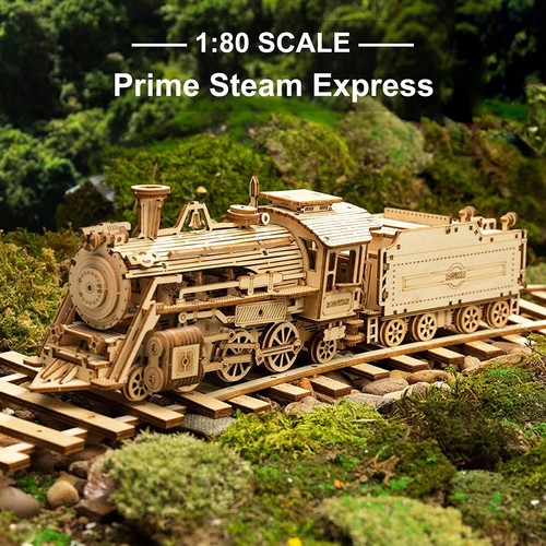 Wooden train model - train,