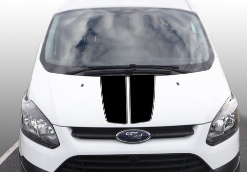 Racing stripes bonnet graphics - stripes,
