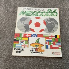 Panini World Cup Mexico 86 Sticker Album Complete Football Soccer Vintage Retro