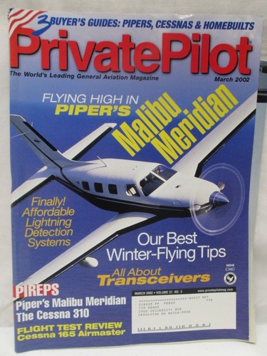 Private pilot magazine march - pilot,