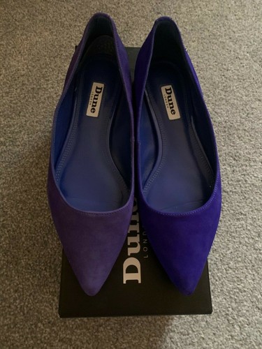 Dune blue flat shoes - flat,