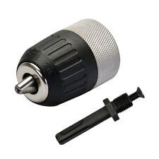 1/2" Keyless Chuck + SDS Drill Adaptor 13mm 20UNF Quick Change Heavy Duty Metal