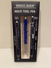 MULTI TOOL PEN 6 in 1 BLUE FATHERS DAY GIFT