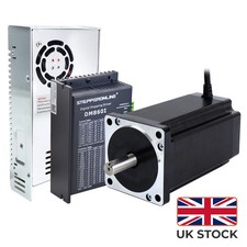 1 Axis Stepper CNC Kit 12Nm Nema 34 Stepper Motor & Driver & 60V Power Supply