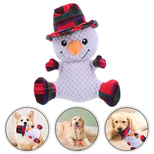 Christmas plush dog toys - christmas,
