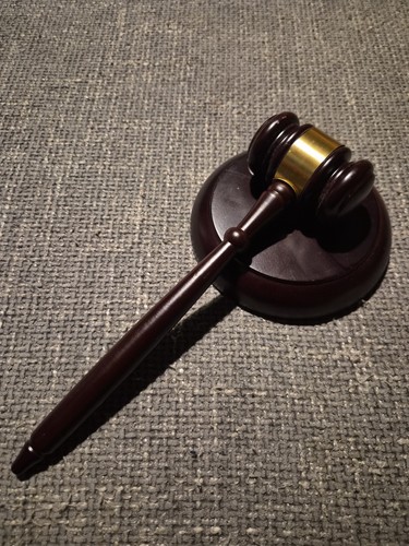 Gavel and sound block - gavel,
