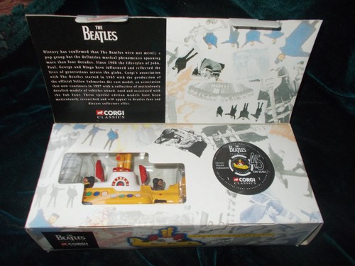Corgi beatles yellow submarine - beatles,