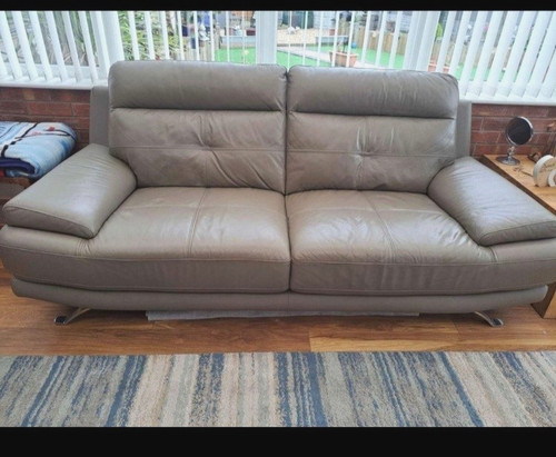 Harveys leather sofa - , and