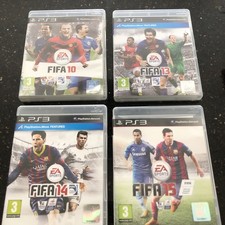 PS3 FIFA 10, FIFA 13, FIFA 14, FIFA 15 Bundle Football 