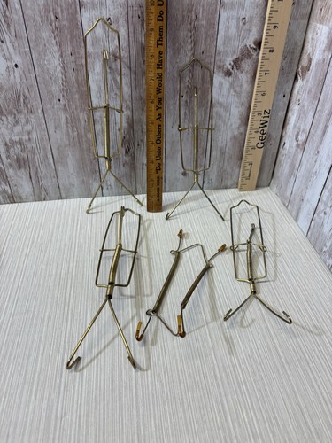 Vintage wire plate hangers - vintage,