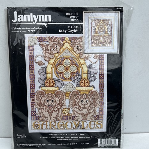 Janlynn counted cross - janlynn, stitch