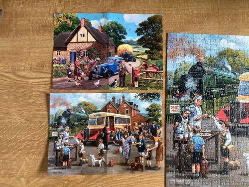 Gibsons jigsaws 500 pieces - x,