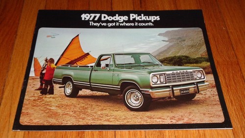 Original 1977 dodge pickup - original,