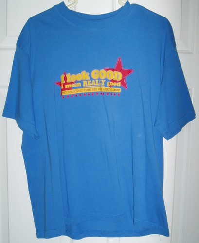 Men blue hanes shirt - shirt,