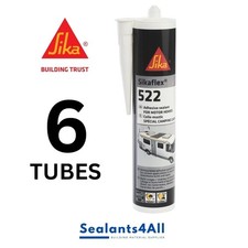 6 x Sikaflex 522 Adhesive