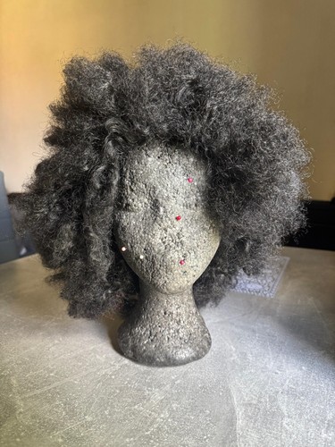 Natural afro hair wig - afro,