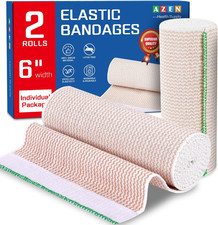 2-Pack 6" Elastic Bandage Wrap