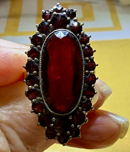Antique victorian large oval - victorian,